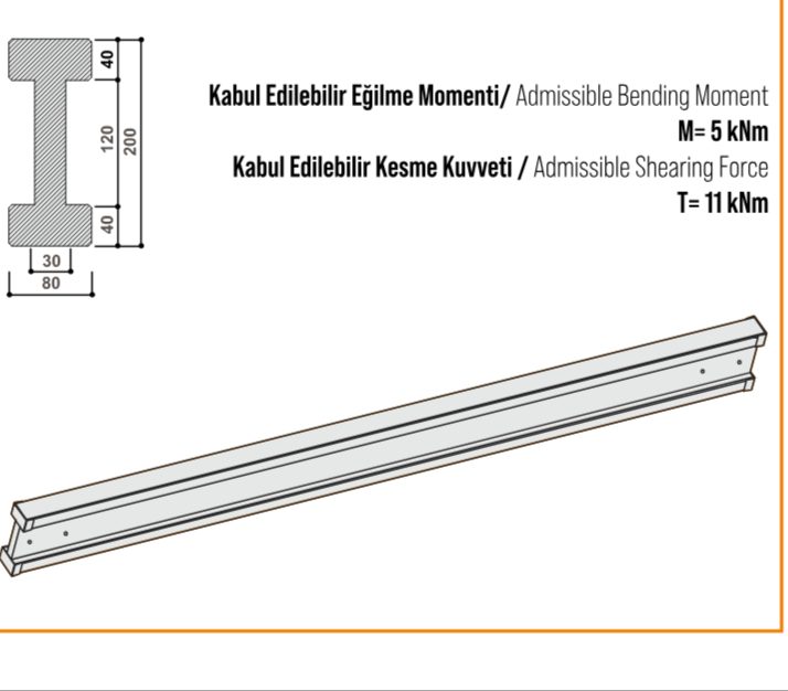 H20 Ahşap Kiriş