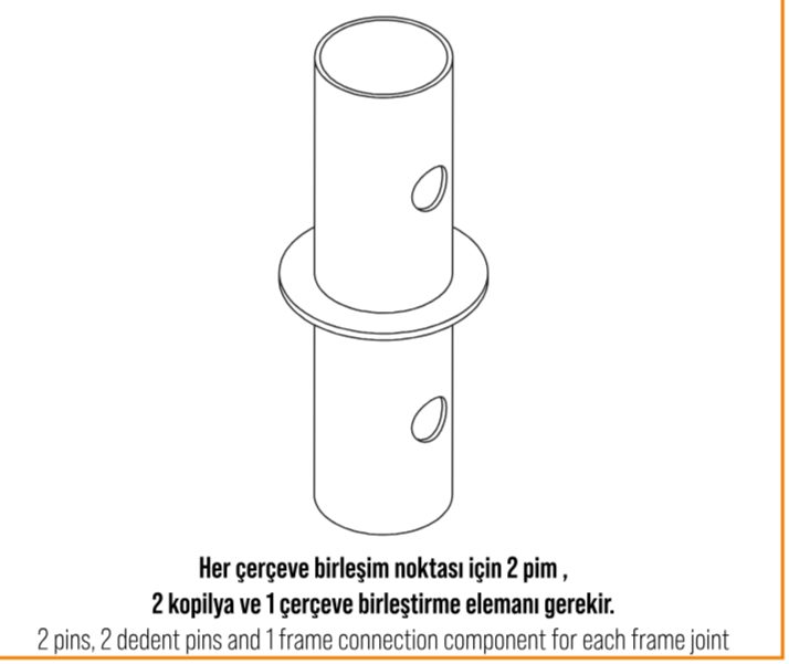Çerçeve Birleştirme Elemanı